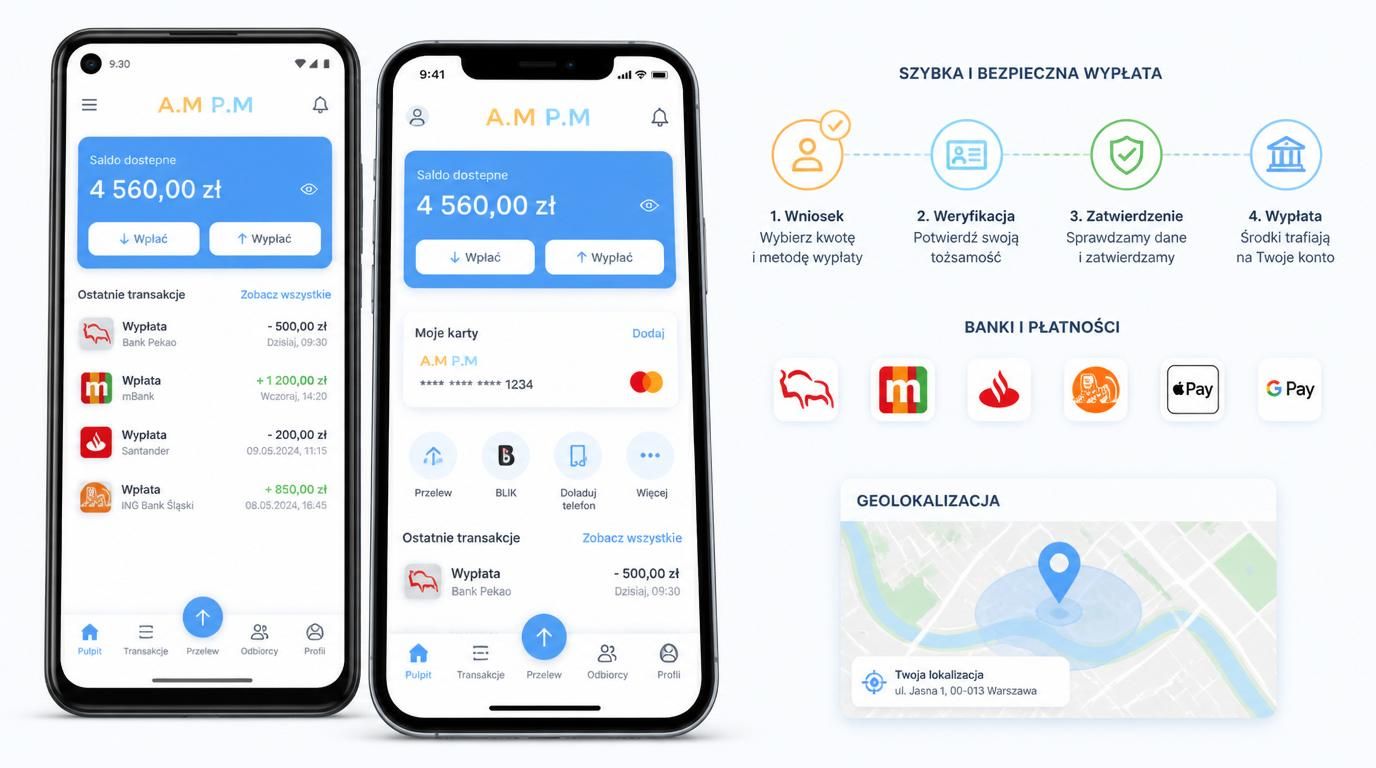  Telefony z różnymi systemami operacyjnymi i symbolem płatności w wersjach mobilnych kasyna. 